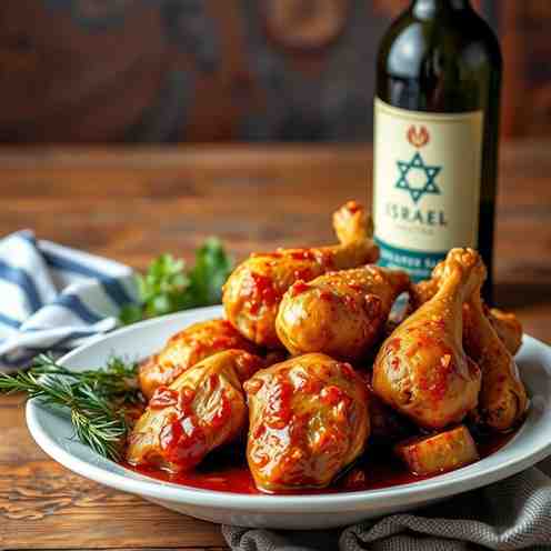 Best Braised Chicken Recipe - Israeli Wine & Herbs | Try It